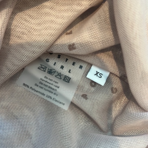 Poster Girl London Bedrock crop Tiger print top XS rare color pattern - Picture 6 of 7